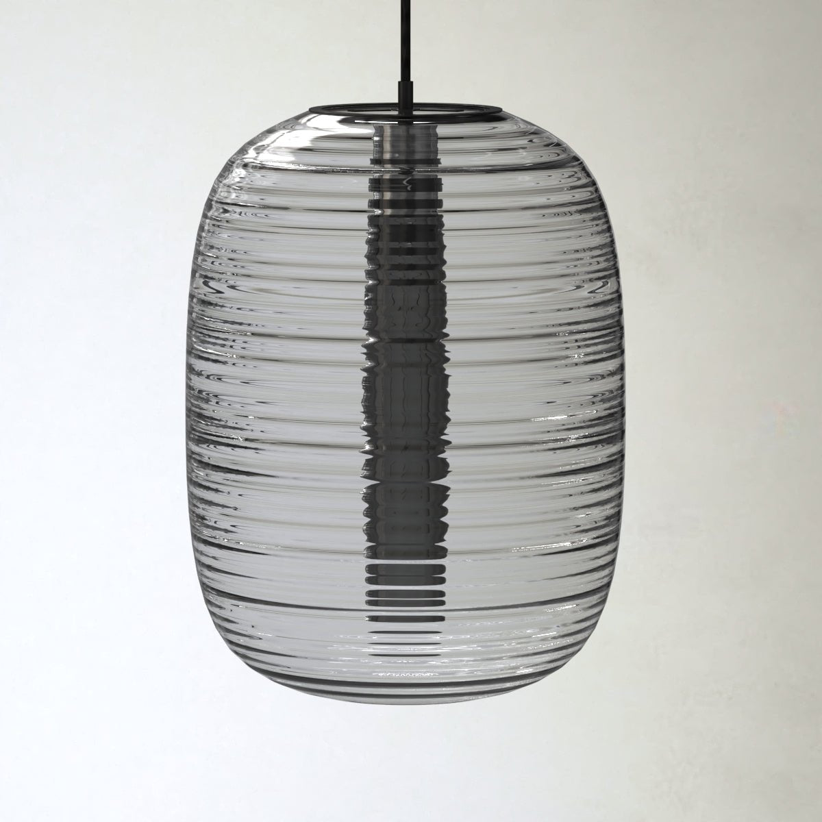 Alarica Bergen - Glass Cylindrical Incandescent Hanging Lighting - Contempo.haus