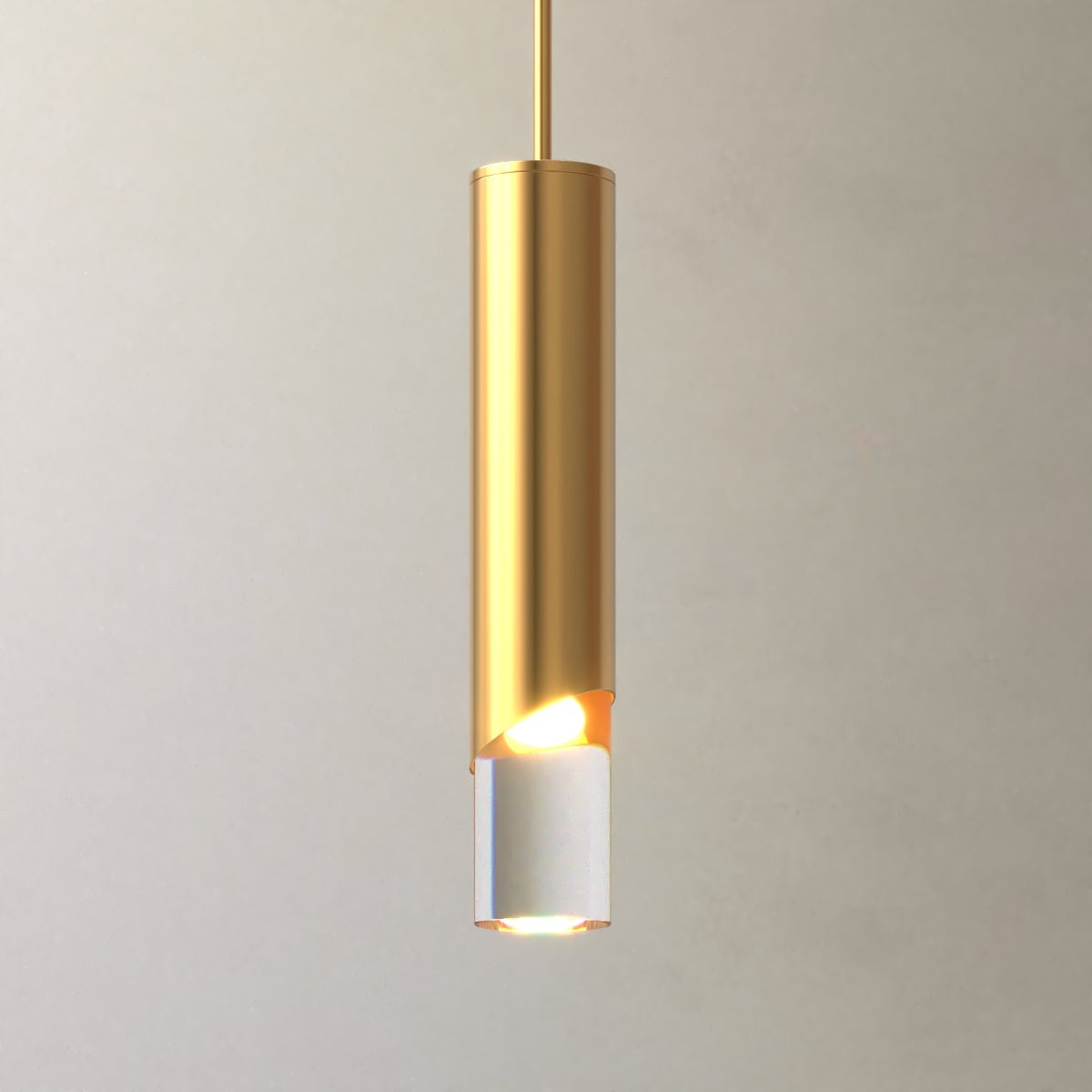 Astrid Vienna - Gold-finished Body with Glass Tip - Contempo.haus