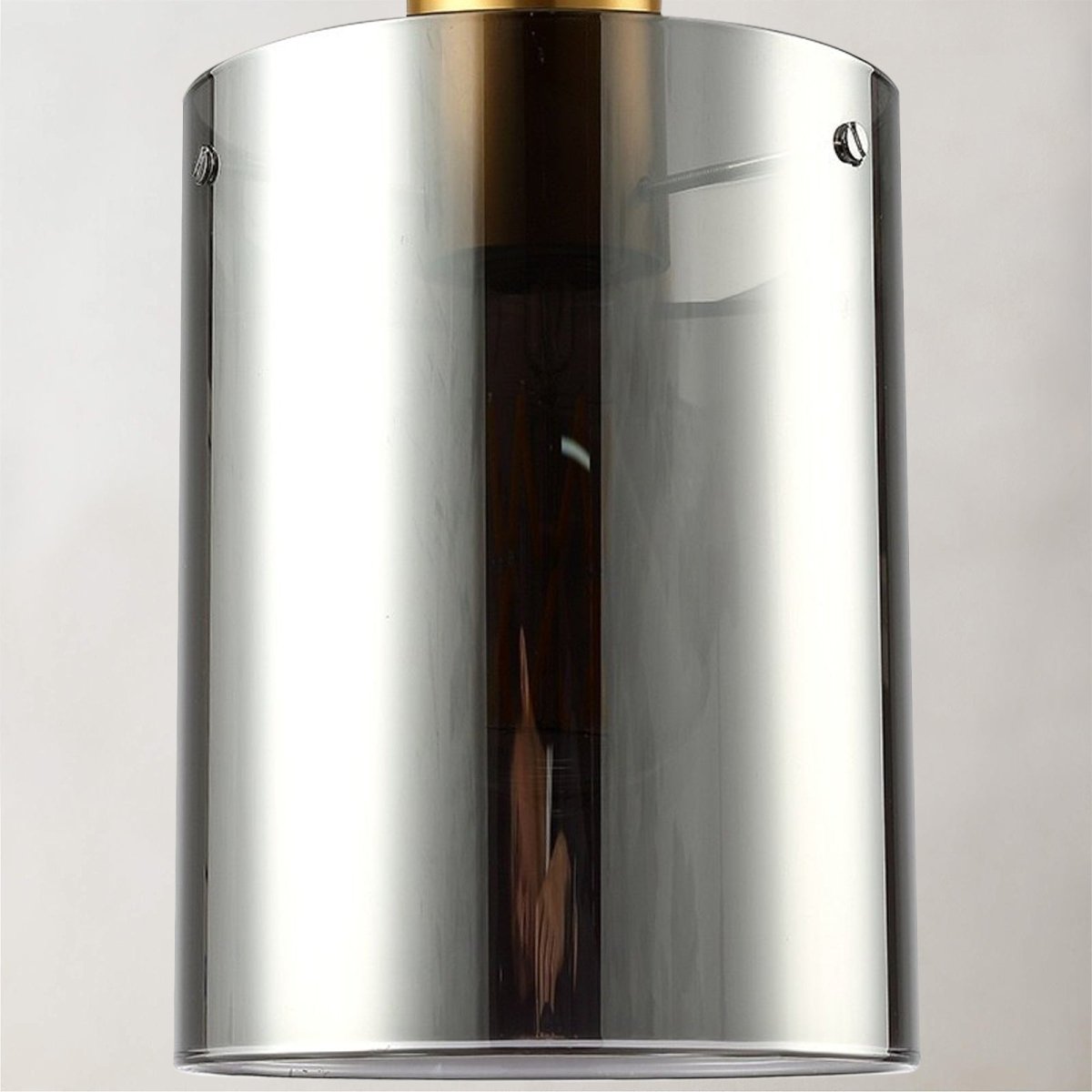 Elena Oro - Italian Inspired Glass Cylinder Hanging Gold Finish - Contempo.haus