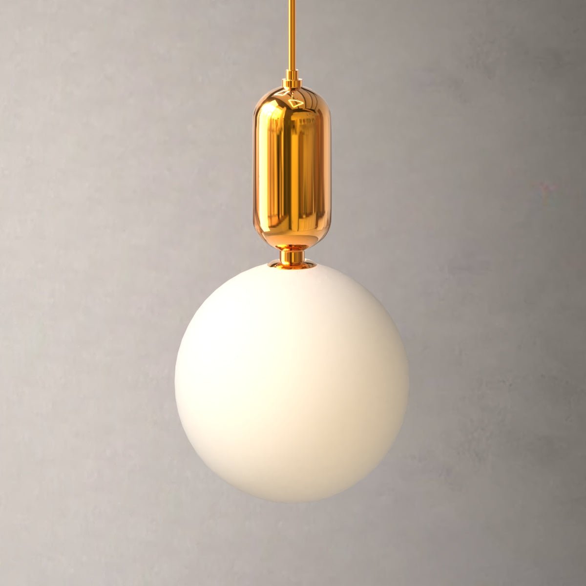 Freya Kuppel - Warm White Brass Finish Dome - Contempo.haus