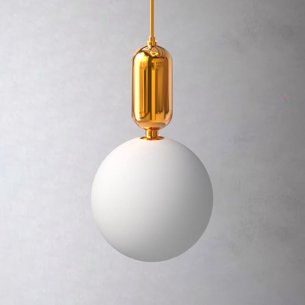 Freya Kuppel - Warm White Brass Finish Dome - Contempo.haus