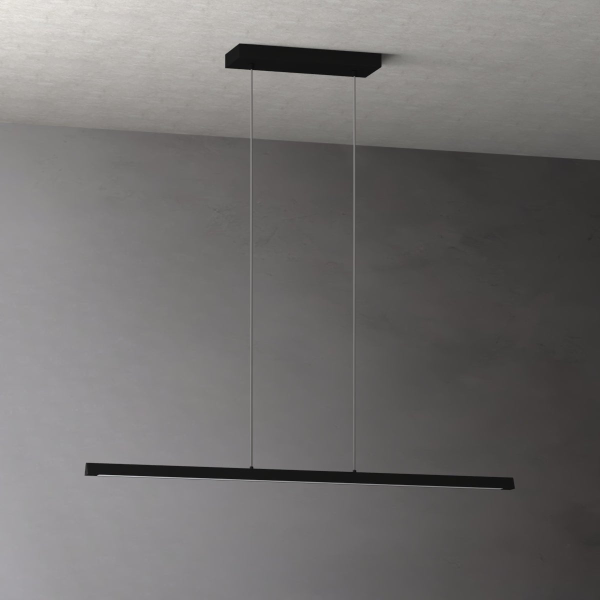 Gerhard Rechteck - Nordic Modern Black Rectangular Wood Trim Ceiling Light - Contempo.haus