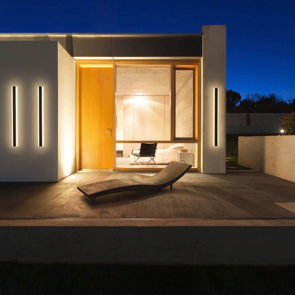 Liv Kerne - Modern LED Outdoor Wall Lights with Remote Control - Contempo.haus