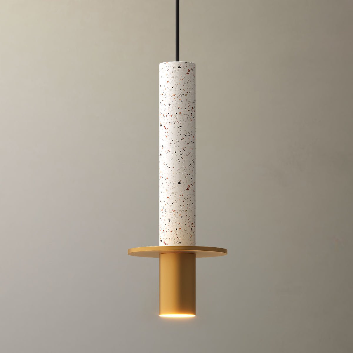 Marmor Schwert - Nordic Sleek Modern Mable Gold Tip Pendant Light - Contempo.haus