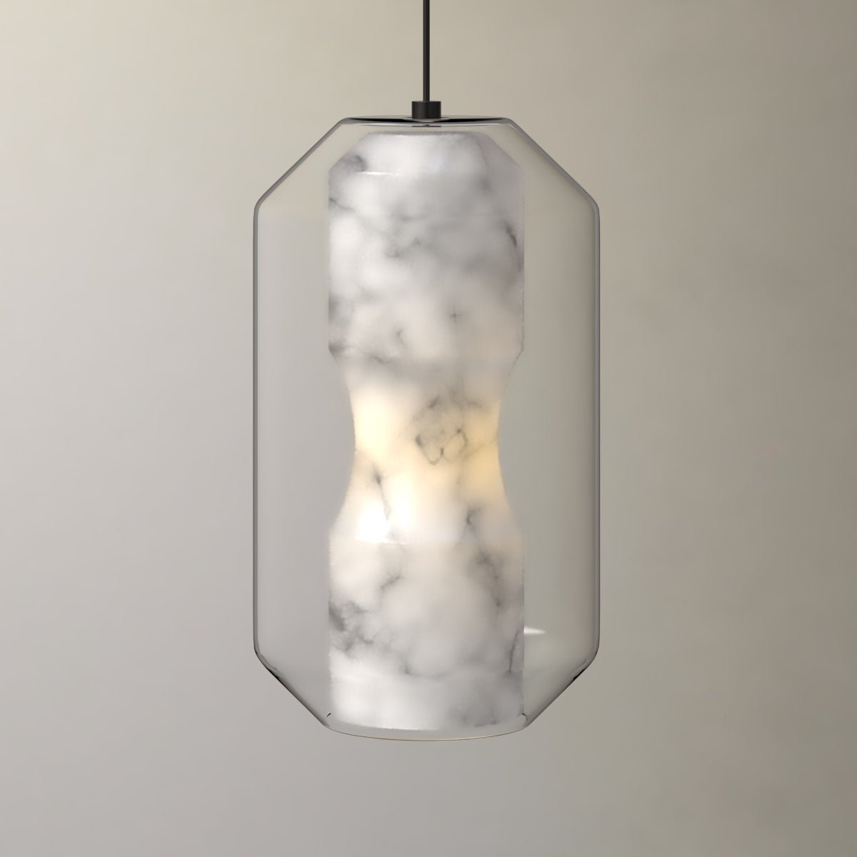 Sonus Marmor - Nordic Post-Modern Marble Texture Hanging Pendant Light - Contempo.haus