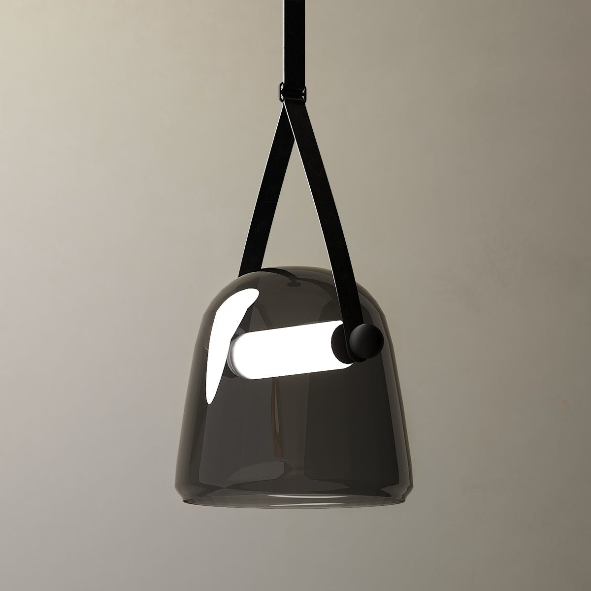 Vidar Leder - Modern Minimalist Industrial Pendant - Contempo.haus